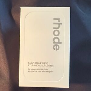 RHODE Cream Snap-On Lip Case